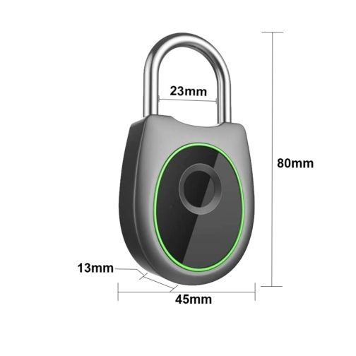 Cadenas à empreintes digitales, IP65 – Image 5