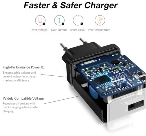 Chargeur USB Rapide compact QQC3.0 – Image 4