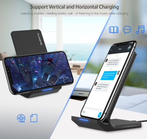 Chargeur sans fil QI rapide, support angle 60° – Image 6