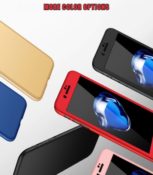 Coque full protect, 360°, intégrale, pour iPhone 7 et 8 – Image 2