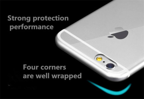 Coque de protection Transparente, TPU, pour iPhone 7 et 8 – Image 3