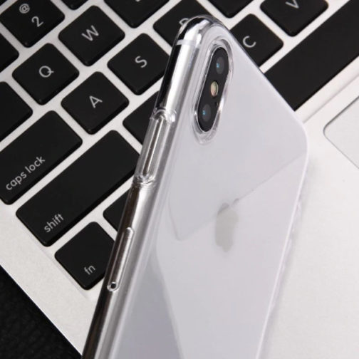 Coque de protection transparente, TPU pour iPhone X et Xs – Image 11