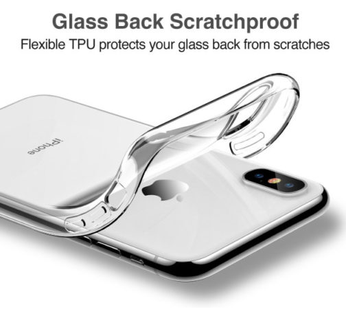 Coque de protection transparente, TPU pour iPhone X et Xs – Image 12