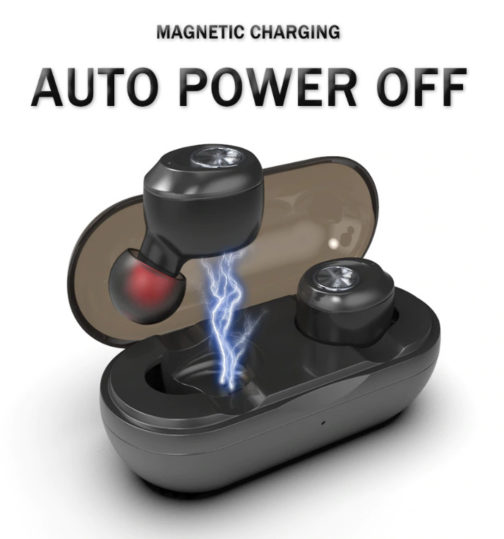 Ecouteurs Bluetooth 5.0 stéréo Capsule – Image 2