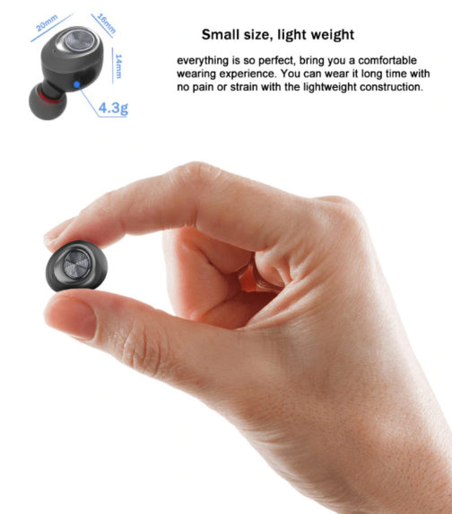 Ecouteurs Bluetooth 5.0 stéréo Capsule – Image 6
