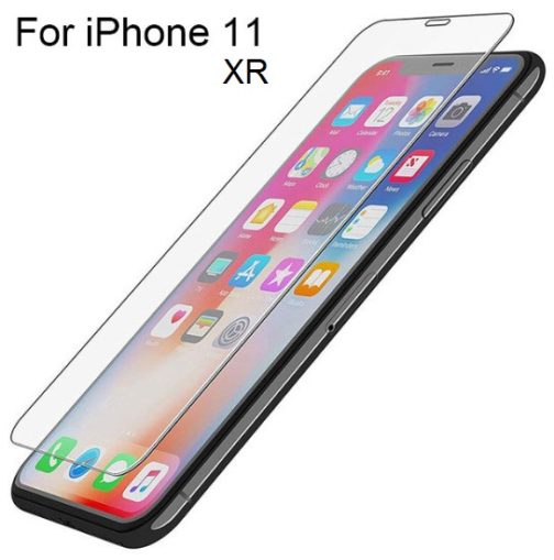 Ecran de protection en verre trempé pour iPhone 11 et XR