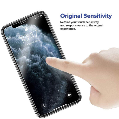 Ecran de protection en verre trempé pour iPhone 11 et XR – Image 3