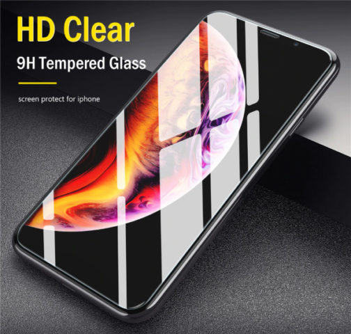 Ecran de protection en verre trempé pour iPhone Xs Max – Image 5