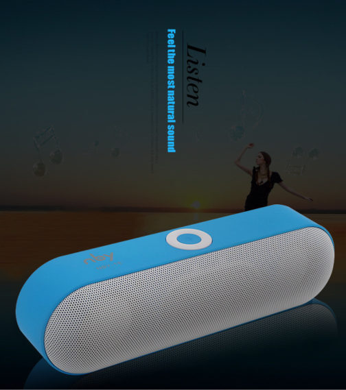 Enceinte Bluetooth 4.2 NBY-18, portable, Gris – Image 5