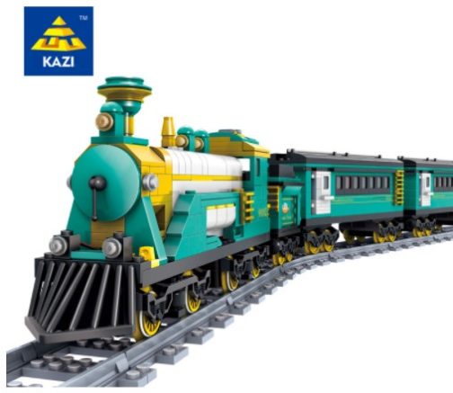 Lego Train à vapeur motorisé, Kazi, 851 pcs