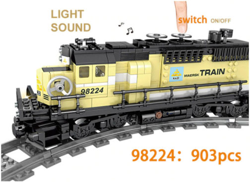 Lego Train à vapeur motorisé, Kazi, 851 pcs – Image 7