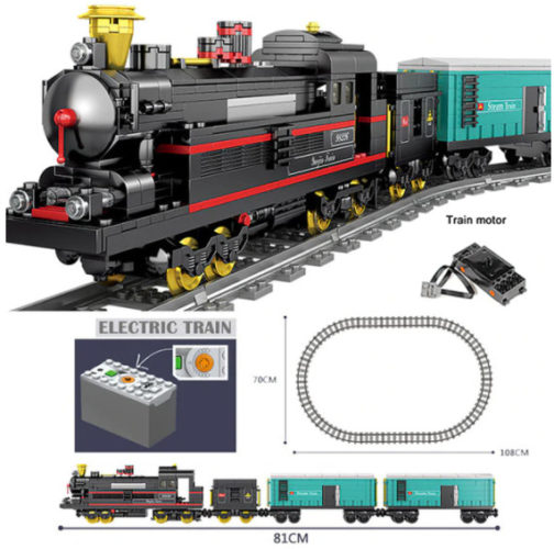 Lego Train à vapeur motorisé, Kazi, 851 pcs – Image 8