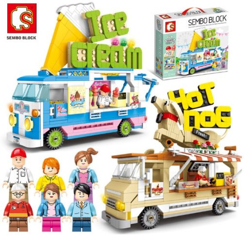 Lego Marchand glace et hot-dog, Sembo