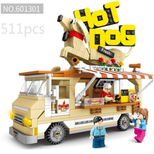 Lego Marchand glace et hot-dog, Sembo – Image 8
