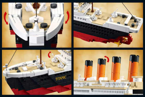 Lego Bateau, Le Titanic, Sluban – Image 4