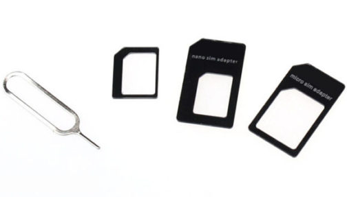 Adaptateur Nano, Micro et standard SIM