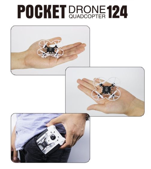 Pocket Drone Quadcopter 124 Mini – Image 5