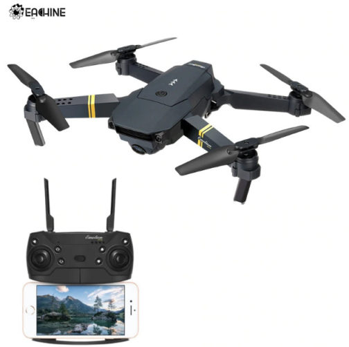 Quadcopter Drone Eachine E58 WIFI FPV caméra HD + Boîte de transport – Image 4