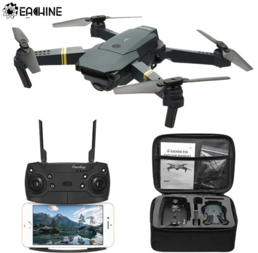 Quadcopter Drone Eachine E58 WIFI FPV caméra HD + Boîte de transport