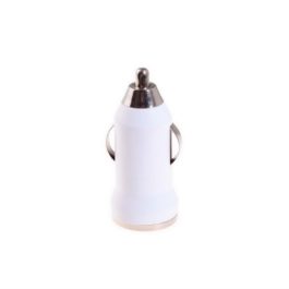 Chargeur USB 1A 5V voiture allume-cigare, blanc