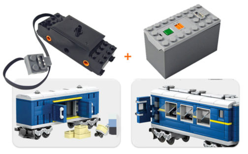 Lego Train de marchandises motorisé, Kazi, 1192 pcs – Image 3