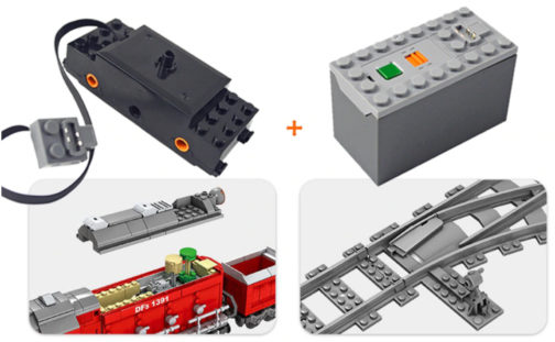 Lego Train de marchandises motorisé, Kazi, 1192 pcs – Image 7