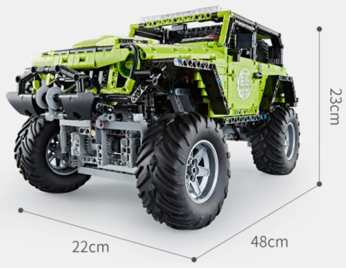 Lego Jeep 4x4 Cross Country 1:8, Télécommandé et motorisé + APP, 2343pcs – Image 3
