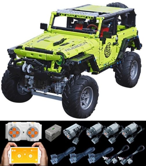 Lego Jeep 4x4 Cross Country 1:8, Télécommandé et motorisé + APP, 2343pcs – Image 2