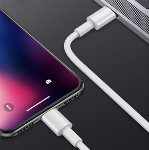 Câble USB Type C vers Lightning,1m Blanc, donnée et charge rapide (iPhone) – Image 5