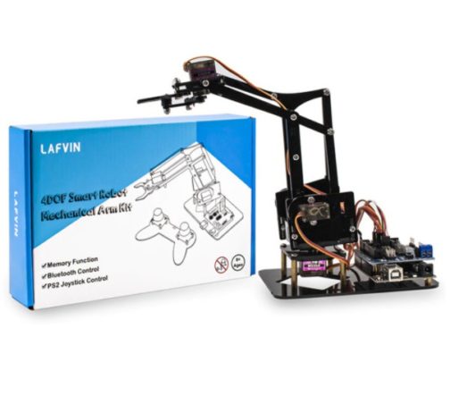 Kit Arduino Bras robot mécanique, Programmation éducative, LAFVIN