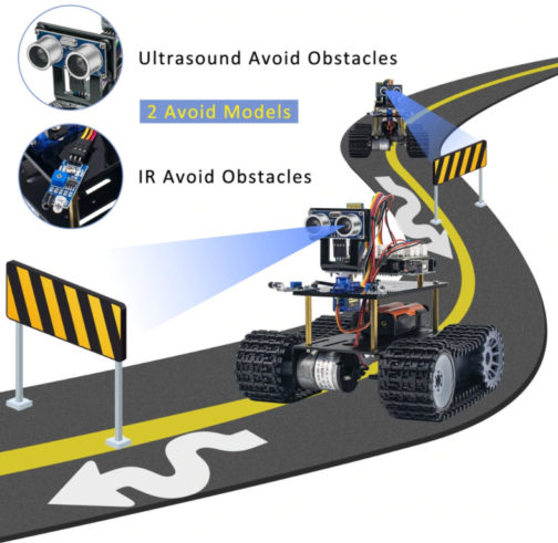 Kit Arduino Tank Robot, Programmation éducative, LAFVIN – Image 7