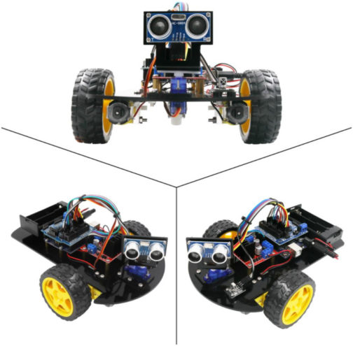 Kit Arduino Voiture intelligente, Programmation éducative, LAFVIN – Image 5