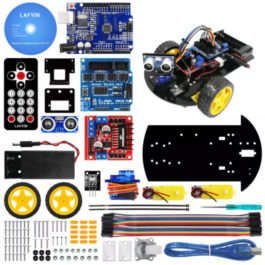 Kit Arduino Voiture intelligente, Programmation éducative, LAFVIN